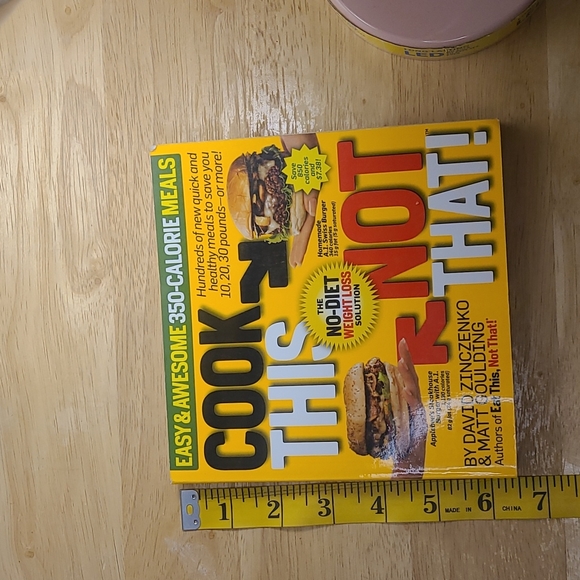 2/$15 Cook This Not That paperback book - Picture 4 of 5